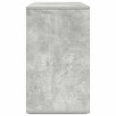 Sideboard Beton Grå 135 x 41 x 75 cm Konstrueret træ