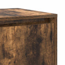 Sideboard Røget eg 135 x 41 x 75 cm Konstrueret træ