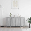 Sideboard Grå Sonoma 135 x 41 x 75 cm Konstrueret træ
