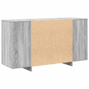 Sideboard Grå Sonoma 135 x 41 x 75 cm Konstrueret træ