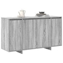 Sideboard Grå Sonoma 135 x 41 x 75 cm Konstrueret træ