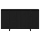 Sideboard Sort eg 135 x 41 x 75 cm Konstrueret træ