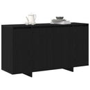 Sideboard Sort eg 135 x 41 x 75 cm Konstrueret træ