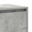 Sideboard Betongrå 120 x 41 x 75 cm Konstrueret træ