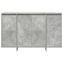 Sideboard Betongrå 120 x 41 x 75 cm Konstrueret træ