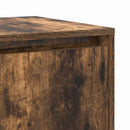 Sideboard Røget eg 120 x 41 x 75 cm Konstrueret træ