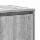 Sideboard Grå sonoma-eg 120 x 41 x 75 cm Konstrueret træ