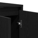 Sideboard Sort eg 120 x 41 x 75 cm Konstrueret træ