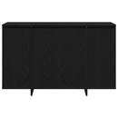 Sideboard Sort eg 120 x 41 x 75 cm Konstrueret træ