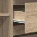 Sideboard med skuffe Sonoma eg 120 x 41 x 75 cm Konstrueret træ