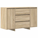 Sideboard med skuffe Sonoma eg 120 x 41 x 75 cm Konstrueret træ