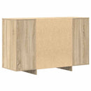 Sideboard med skuffe Sonoma eg 120 x 41 x 75 cm Konstrueret træ