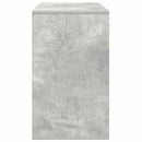 Sideboard med skuffe Beton Grå 120 x 41 x 75 cm Konstrueret træ