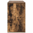 Sideboard med skuffe Røget eg 120 x 41 x 75 cm Konstrueret træ