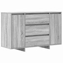 Sideboard Grå Sonoma 120 x 41 x 75 cm Konstrueret træ