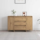 Sideboard Artisan Egetræ 120 x 41 x 75 cm Konstrueret træ