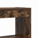 Bogskab med hylde Røget eg 80 x 30 x 198 cm Konstrueret træ