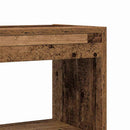Bogskab med hylde Gammelt træ 80 x 30 x 198 cm Konstrueret træ