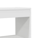 Bogskab Hvid 100 x 30 x 198 cm Konstrueret træ