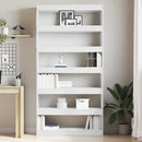 Bogskab Hvid 100 x 30 x 198 cm Konstrueret træ