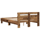 Sengestel Gammelt træ 120 x 200 cm Konstrueret træ