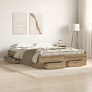 Sengestel Artisan Egetræ 135 x 190 cm Konstrueret træ