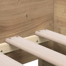 Daybed med skuffe Artisan Egetræ 90 x 200 cm Konstrueret træ