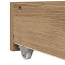Daybed med skuffe Artisan Egetræ 90 x 190 cm Konstrueret træ