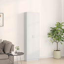 Garderobeskab Hvid 55 x 25 x 189 cm Konstrueret træ