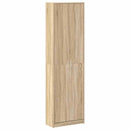 Garderobeskab Sonoma eg 55 x 25 x 189 cm Konstrueret træ