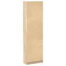 Garderobeskab Sonoma eg 55 x 25 x 189 cm Konstrueret træ
