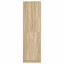 Garderobeskab Sonoma eg 55 x 25 x 189 cm Konstrueret træ