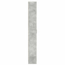 Garderobeskab Beton Grå 55 x 25 x 189 cm Konstrueret træ