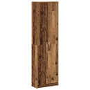 Garderobeskab Gammelt træ 55 x 25 x 189 cm Konstrueret træ