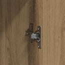 Garderobeskab Artisan Egetræ 55 x 25 x 189 cm Konstrueret træ