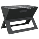 Udendørs grill Sort 46 x 31 x 31 cm Stål