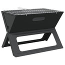 Udendørs grill Sort 46 x 31 x 31 cm Stål