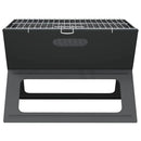 Udendørs grill Sort 46 x 31 x 31 cm Stål