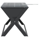 Udendørs grill Sort 46 x 31 x 31 cm Stål