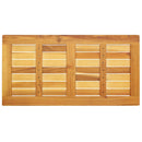 Bordplade Olie Naturlig 90 x 45 x 2 cm Massivt Akacietræ