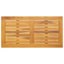 Bordplade Olie Naturlig 90 x 45 x 2 cm Massivt Akacietræ