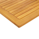 Bordplade Olie Naturlig 100 x 50 x 2 cm Massivt Akacietræ