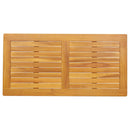 Bordplade Olie Naturlig 100 x 50 x 2 cm Massivt Akacietræ