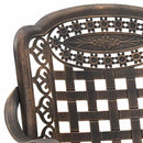 Have Stol 2 pcs Bronze 55 x 56,5 x 91cm Aluminium