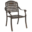 Have Stol 2 pcs Bronze 55 x 56,5 x 91cm Aluminium