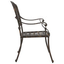 Have Stol 2 pcs Bronze 55 x 56,5 x 91cm Aluminium