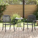 Have Stol 2 pcs Sort 55 x 56,5 x 91cm Aluminium