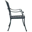 Have Stol 2 pcs Grøn 55 x 56,5 x 91cm Aluminium