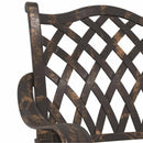 Have Stol 2 pcs Bronze 56 x 55 x 92,5 cm Aluminium