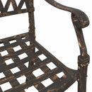Have Stol 2 pcs Bronze 56 x 55 x 92,5 cm Aluminium